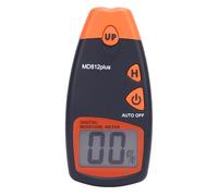 Risegun Humidimètre numérique pour bois, testeur d'humidité portable avec écran LCD, arrêt automatique pour une mesure rapide de l'humidité du bois