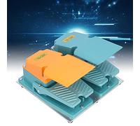 Risegun Interrupteur à pédale double pédale avec contrôle sensible antidérapant, housse 250 VAC incluse