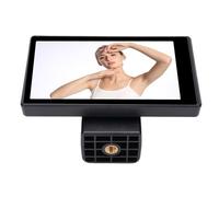 Risegun Phone Vlog Écran d'affichage à selfie, support magnétique à clipser, pince de téléphone magnétique pour caméra arrière, écran de selfie pour streaming en direct et enregistrement vidéo