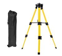 Risegun Trépied de niveau à bulle pour support d'appareil de mesure, trépied de niveau laser réglable pour appareils de mesure laser autonivelants (1 m)