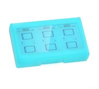 RiseNova Étui compact pour cartes de jeu 24 emplacements pour Switch 2 | Boîte de rangement en ABS avec fermeture sécurisée