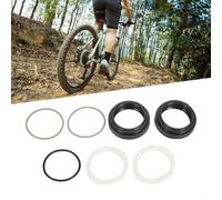 RiseNova Lot de joints de fourche avant VTT 30 x 42 mm à 40 x 53 mm Compatible avec FOX pour RockSHOX pour MANITOU Suntour, housses anti-poussière en caoutchouc et joints d'huile (40 x 53 mm)
