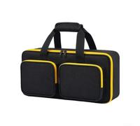 RiseNova Mallette de scie robuste pour DCS380B DCS382B DCS389B | Sac de rangement étanche pour scie alternative avec rembourrage en mousse, organiseur de transport d'outils portable, noir