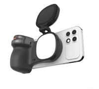 RiseNova Poignée magnétique pour appareil photo avec télécommande pour | Matériau ABS, télécommande amovible, portée sans fil de 10 m, durée de vie de la batterie de 20 heures