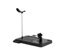 RiseNova Station de refroidissement RVB pour console de machine à vapeur | Chargement avec support de casque et ventilateur efficace, support de manette de jeu ABS peu encombrant