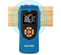 RISEPRO Détecteur d'humidité du bois sans broches non destructif Scanner pour bois de chauffage, mur, maçonnerie, bois tendre et bois dur