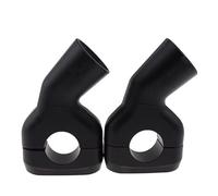 Riser Adaptateur Montage Rehausseur Guidon Moto pour Triumph pour Bonneville T100 T120 pour Bobber pour Noir 2016-2019 Rehausseur Guidon