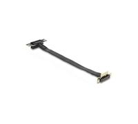 DeLOCK Riser Card PCI Express x1 mâle 90° Angled to x1 Slot 90° Angled with Cable 30 cm