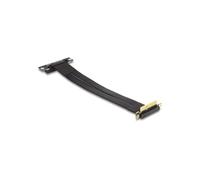 DeLock Riser Card PCI Express x4 mâle 90° vers slot x4 90° avec câble 30 cm