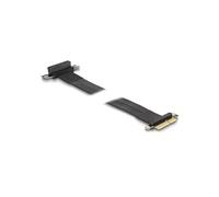 Riser Card PCIe x4 slot courbé à 90° avec câble 60 cm