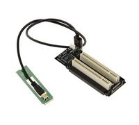 KALEA-INFORMATIQUE Riser convertisseur pour convertir Un Port M2 M Key PCIe vers 2 Ports PCI 32 Bits
