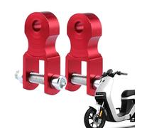 Riser d'amortisseur - 2 rallonges de hauteur de moto, dispositif de tension fixe - Pad avec vis pour un amortissement stable, accessoire de moto pratique pour construire le confort de conduite