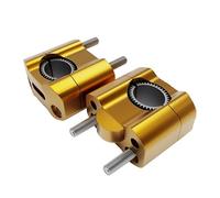 Riser de Guidon de Moto Adaptateur De Rehausseurs De Guidon pour Moto, 22 Mm, 28 Mm, 1 Paire De Pinces De Guidon pour Moto
