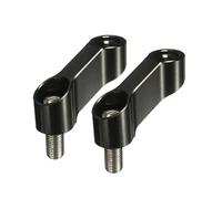 Riser de Guidon de Moto Adaptateur De Rétroviseurs, Rehausseur, Accessoires, Base, Fournitures pour Motos, Adaptateur D'extension, Support, Rehausseur, Vue Arrière
