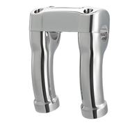 Riser de guidon Pour Street Pour Bob 114 Pour FXBBS 2021 2022 2023 2024 Pour FXBB 2018 2019 2020 Moto 4" Riser 1" Guidon Top Clamp Chrome