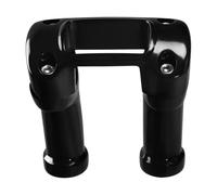 Riser de guidon Pour Street Pour Bob 114 Pour FXBBS 2021-2023 Pour FXBB 2018-2020 Pour FXDR 114 Pour FXDRS 2019-2020 Rehausseur De Guidon Noir 4" Pour Moto Pince Supérieure 1"