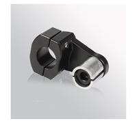 Riser Guidon Colliers De Serrage Pour Guidon De Moto 22 Mm Et 28 Mm Pour Guidons De 5.5 Cm De Hauteur Pivotants De 5.1 Cm Ascenseur GuidonMoto(Black)