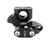 Riser Guidon Rehausseur Extensions rehausseurs Guidon Moto décalées décalées pour FZ1 pour FZS1000 pour Fazer 2001-2015 22 mm 7/8" Guidon Rehausse(Black)