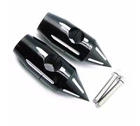 Riser noir 1 pouce Spike Billet pour Sportster Softail Dyna XL FL 883 1200 Vintage