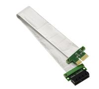 Riser PCI EXPRESS 1x - NAPPES BLINDEES - PCIe 19cm - Rallonge compatible PCIe 1.