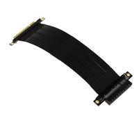 KALEA-INFORMATIQUE Nappe d'extension type riser pour port PCI Express x4 vers port PCIe x8 avec nappes souples blindées compatibles PCIe 3.0.