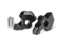 Risere Guidon Compatible Avec Pour R1300GS 2023 Riser Guidon Moto Adaptateur D'extension Clip Guidon Moto Support De Pince De Montage De Guidon De Moto(Black)