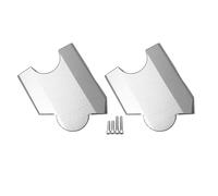 Risere Guidon Compatible avec Yamaha pour XT1200Z pour SUPER pour TENERE 1200 2010-2018 motos Clip rehausseur guidon de 28 mm étendre le support adaptateur(Silver)