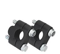 Risere Guidon Moto Élévateurs Guidon Moto, Couvercle Pince Barre 22mm, Support Universel Montage Barre Moto Tout-Terrain Moto Tout-Terrain, rehausseur 20mm Rehausse Guidon Moto