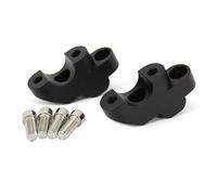 Risere Guidon Pour NC750S 2016-2017 Pour NC750X 2016-2024 22mm Tiges De Guidon De Moto Accessoire De Moto Rallonges De Guidon De Moto Pinces De Levage(Black)
