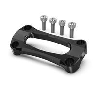 Risers guidon Compatible Avec Yamaha Pour YZ250F Pour YZ400F Pour YZ426F Pour YZ450F 2006 2007 2008 Motocross 28,6 Mm Guidon Stabilisateur Support Riser Pince Moto(Black)