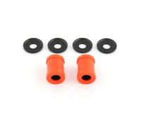 Risers Guidon Moto Pour Sportster XL Pour Softail Pour Dyna Pour FXR 1973-2017 Guidon Moto Bagues Riser(Style 1)