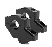 Risers Guidon Moto Pour Triumph Pour Bonneville Pour T100 2001-2024 Moto 1" Décalé Guidon Monter Bride Risers(Black)