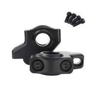 Risers Montage Barre Poignée Moto Extension Surélevée pour V-Strom Pince Guidon Riser Pince Guidon(Matte Black)