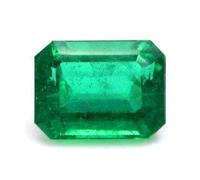 RISHAB GEMSTORE Émeraude zambienne naturelle de 6,25 carats de qualité A1 en laboratoire/certifiée, pierre précieuse naturelle émeraude en vrac, émeraude naturelle, Pierre précieuse naturelle en vrac