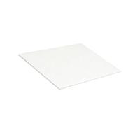 RISHORI 1 pièce Plaque en Plastique ABS Blanche, Feuille Thermoplastique Rigide, 300 mm x 500 mm Épaisseur 20-30 mm, Résistante Aux Chocs pour Bricolage,300mmx500mmx25mm