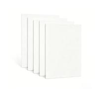 RISHORI 4 Pièces Plaque en Plastique Abs Blanche Feuille Plastique Rigide Flexible 150mm x 150mm Épaisseur 1-2mm Facile à Couper pour Projets,150mmx150mmx1mm