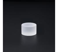 RISHORI Bloc Acrylique Blocs Cylindriques Blanc Givré Élévateurs en Acrylique Diamètre 5cm Conception Simple Base Placement Flexible Combinaison Libre,3cm