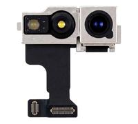 Risidamoy Caméra frontale de rechange pour iPhone 16 - 12 MP - Caméra selfie avant 4K Dolby Vision 60 fps - Module de câble flexible - Capteur de proximité - Réparation pour modèles A3287 A3081 A3286