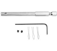 Risikomotor Spoke Nipple Insertion Tool Acier inoxydable -Clé hexagonale Vis Circlip Bit pour la réparation de vélos