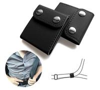 ®RisingFF Ajusteur de ceinture de sécurité lot de 2 clips universels pour ceinture de sécurité de voiture