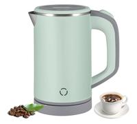 ®RisingFF Bouilloire électrique compacte en acier inoxydable de 800 ml (verte)