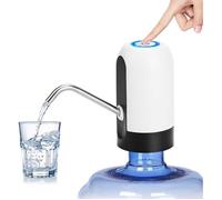 ®RisingFF Distributeur d'eau électrique portable avec pompe pour bouteille d'eau, chargement USB, 5 gallons, usage domestique