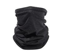 Risipu Cache-cou d'hiver pour homme et femme, coupe-vent en polaire pour le sport par temps froid, Noir B, Taille unique