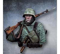 Risjc 1/10 Buste en résine modèle WWII Moscou Bataille Soldat Blanc modèle kit // N23762