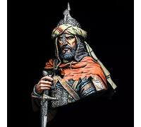 Risjc 1/10 modèle de Buste en résine thème de la Guerre Antique Chevalier Arabe kit de modèle Blanc // N78158