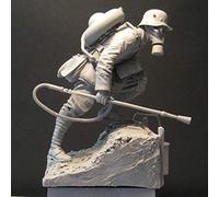 Risjc 1/16 résine Figurine Soldat modèle kit, Soldat Biologique Allemand de la Seconde Guerre Mondiale modèle Militaire gk // N1107