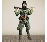 Risjc 1/16 WWII Yougoslavie Commandant Résine Soldat Modèle Non Peint Non Assemblé Modèle Miniature Kit/U87374