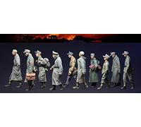 Risjc 1/35 prisonniers de guerre de la seconde guerre mondiale (10 personnes) modèle de figurine en résine non peint kit de modèle miniature non assemblé/R17307