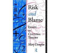 Risk and Blame by Professor Mary Douglas Paperback Book Douglas, Mary, Douglas Profess, Douglas, Mary (Auteur)