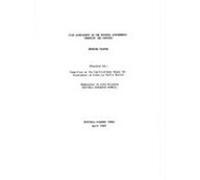 Risk Assessment in the Federal Government: Managing the Process Working Papers Committee on the Institutional Means for, National Research Council (Auteur)